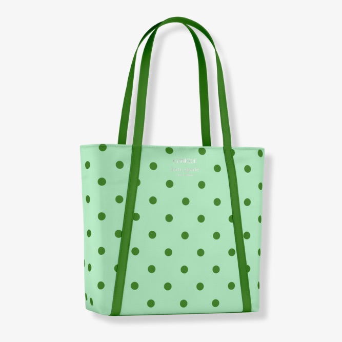 Clinique Kate Spade Polka Dot Tote Bag
